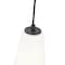 Z-Lite Farrell 1 Light Pendant, 7.25in. W x 13.75in. H, Matte Black 3043P7-MB - alternate 5